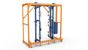 WS8030 Стенд для перевірки якості вхідних дверей з алюмінію і ПВХ